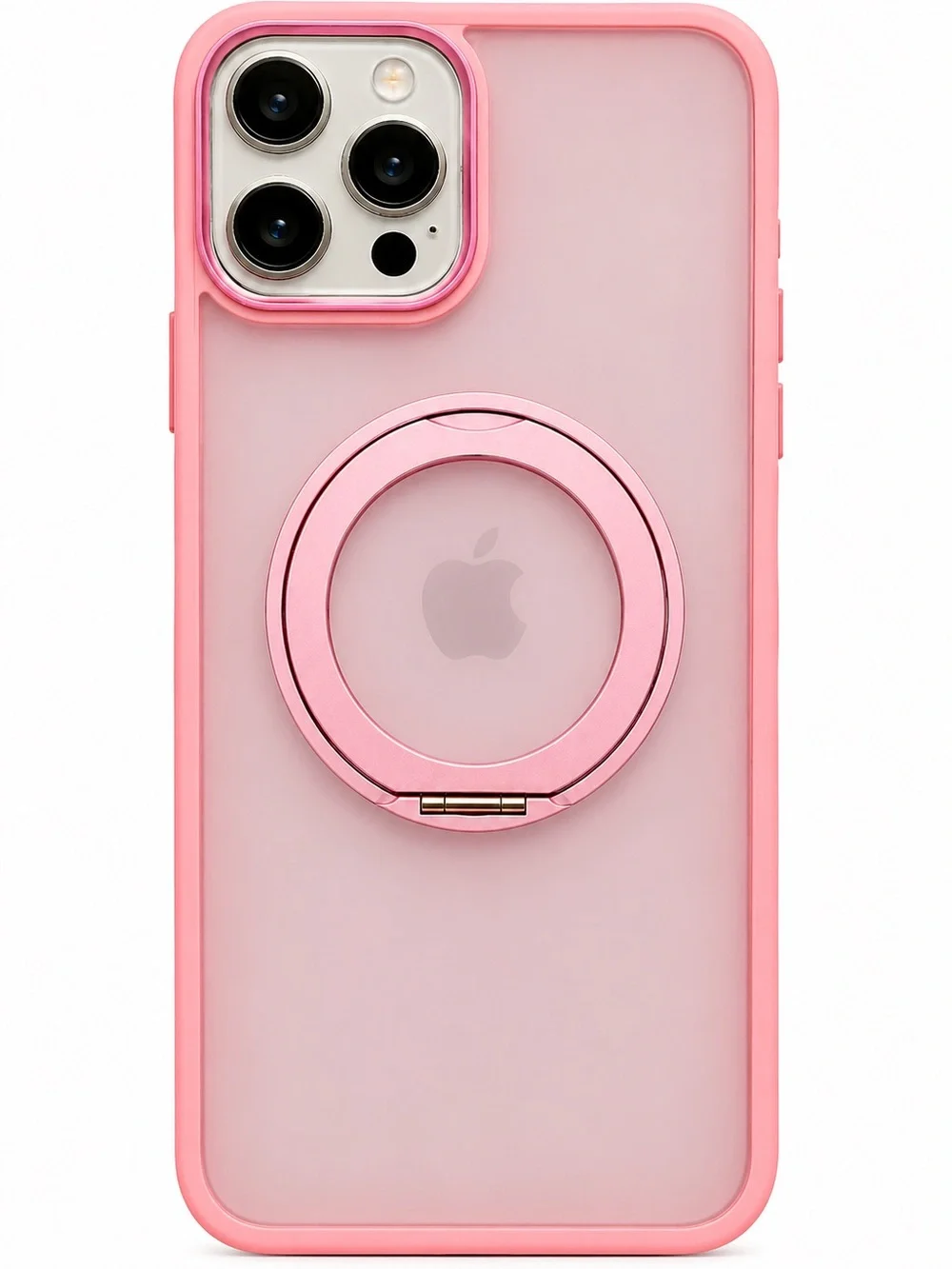Pink iPhone 12 Pro Max MagSafe Ring Stand Case Cute Barbiecore NIB